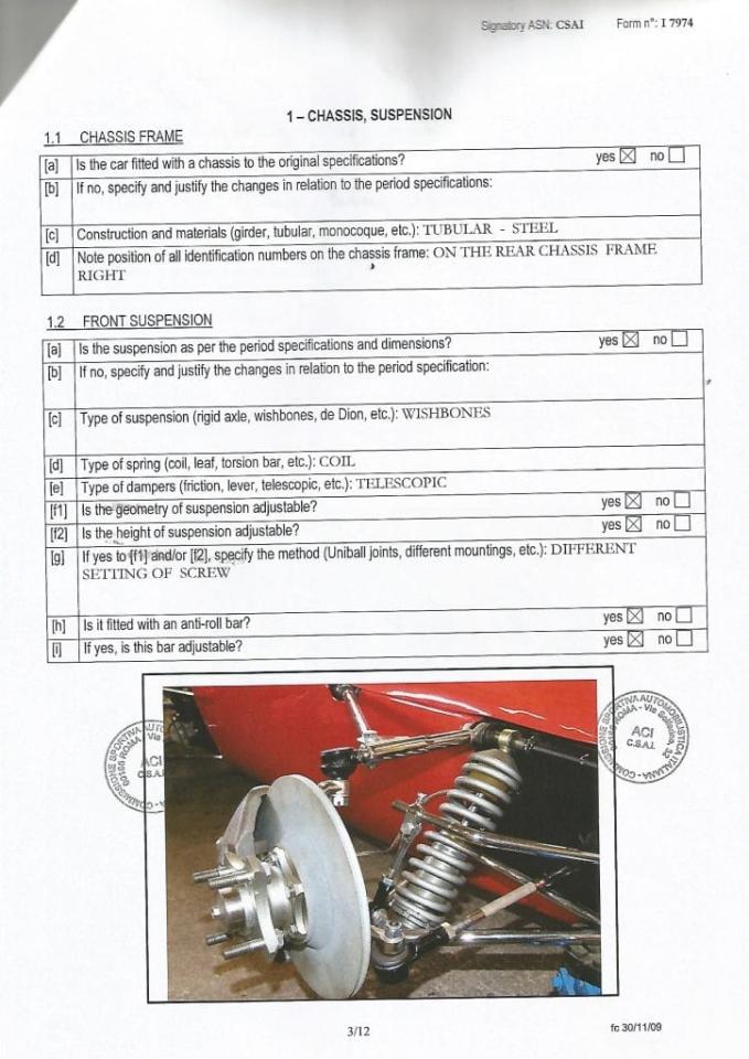 1968 De Sanctis FORMULA 3