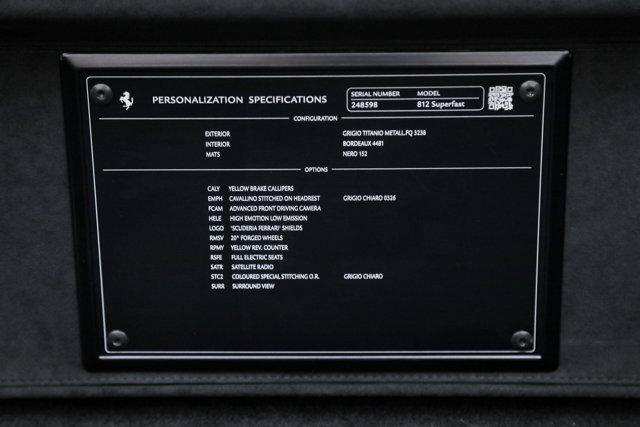 2020 Ferrari 812 Superfast