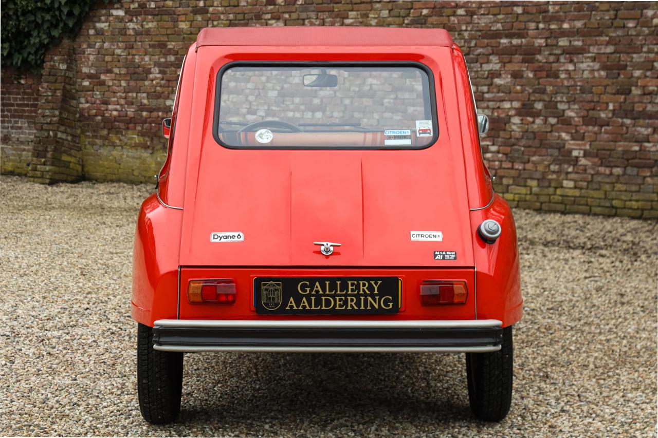 1980 Citro&euml;n Citro&euml;n Dyane 6 &ldquo;Rouge Geranium&rdquo;