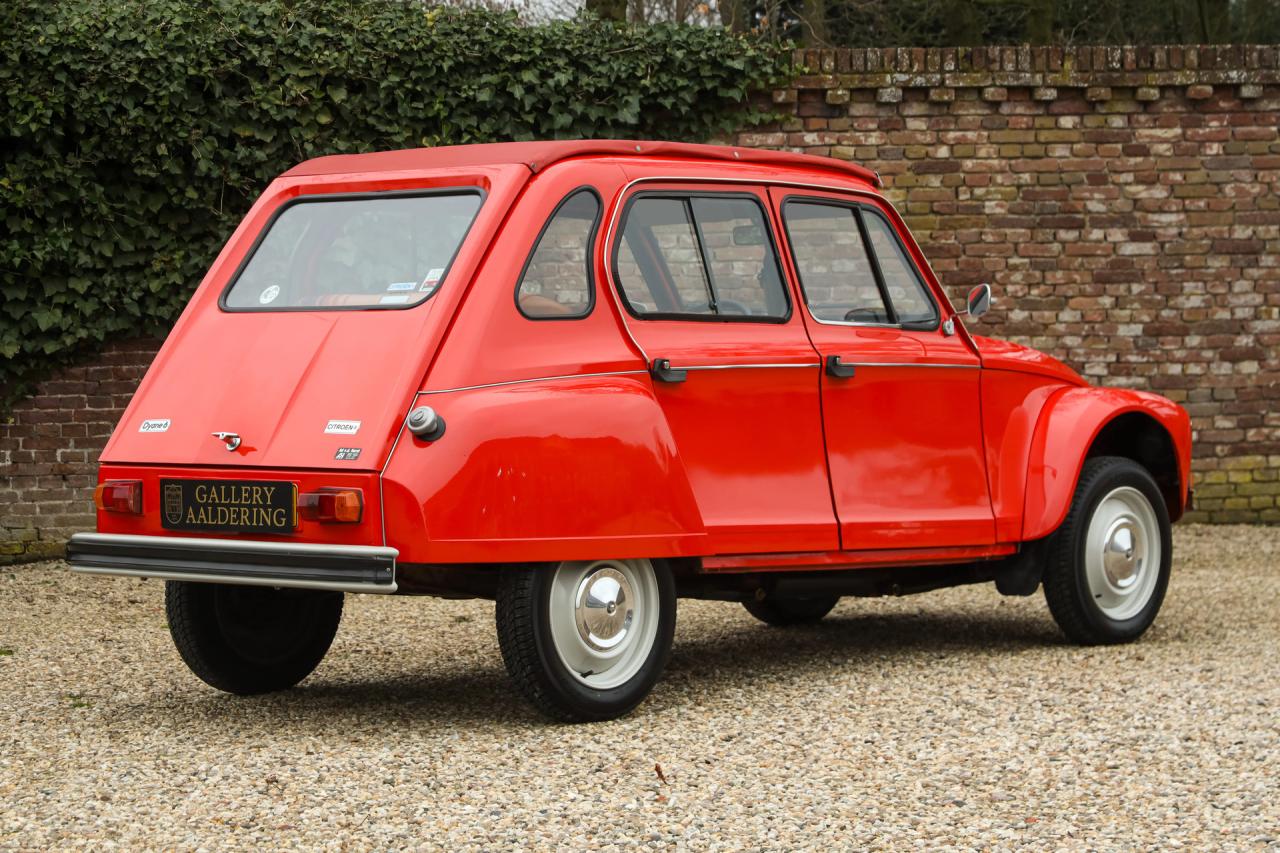 1980 Citro&euml;n Citro&euml;n Dyane 6 &ldquo;Rouge Geranium&rdquo;