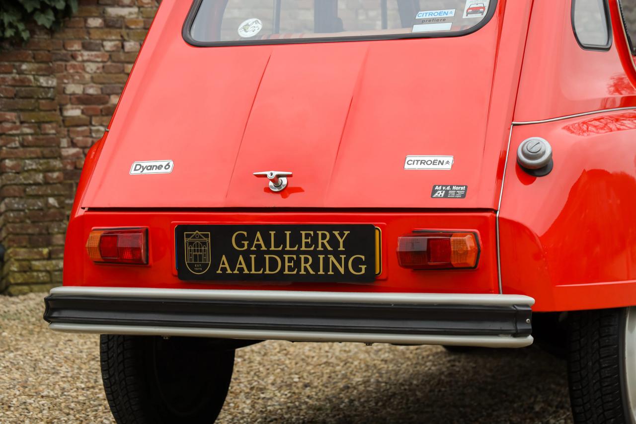 1980 Citro&euml;n Citro&euml;n Dyane 6 &ldquo;Rouge Geranium&rdquo;