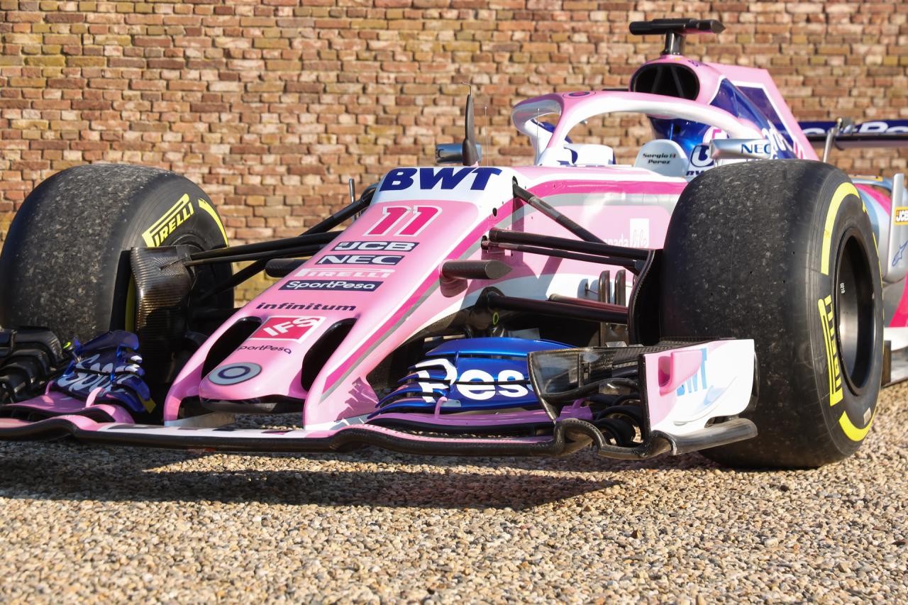 2017 Ford Mercedes VJM10 Formula 1 &ldquo;Ex-Esteban Ocon - Nine points-scoring finishes in &rdquo;