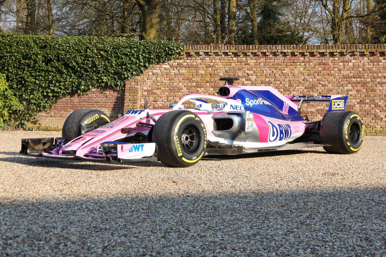 2017 Ford Mercedes VJM10 Formula 1 &ldquo;Ex-Esteban Ocon - Nine points-scoring finishes in &rdquo;