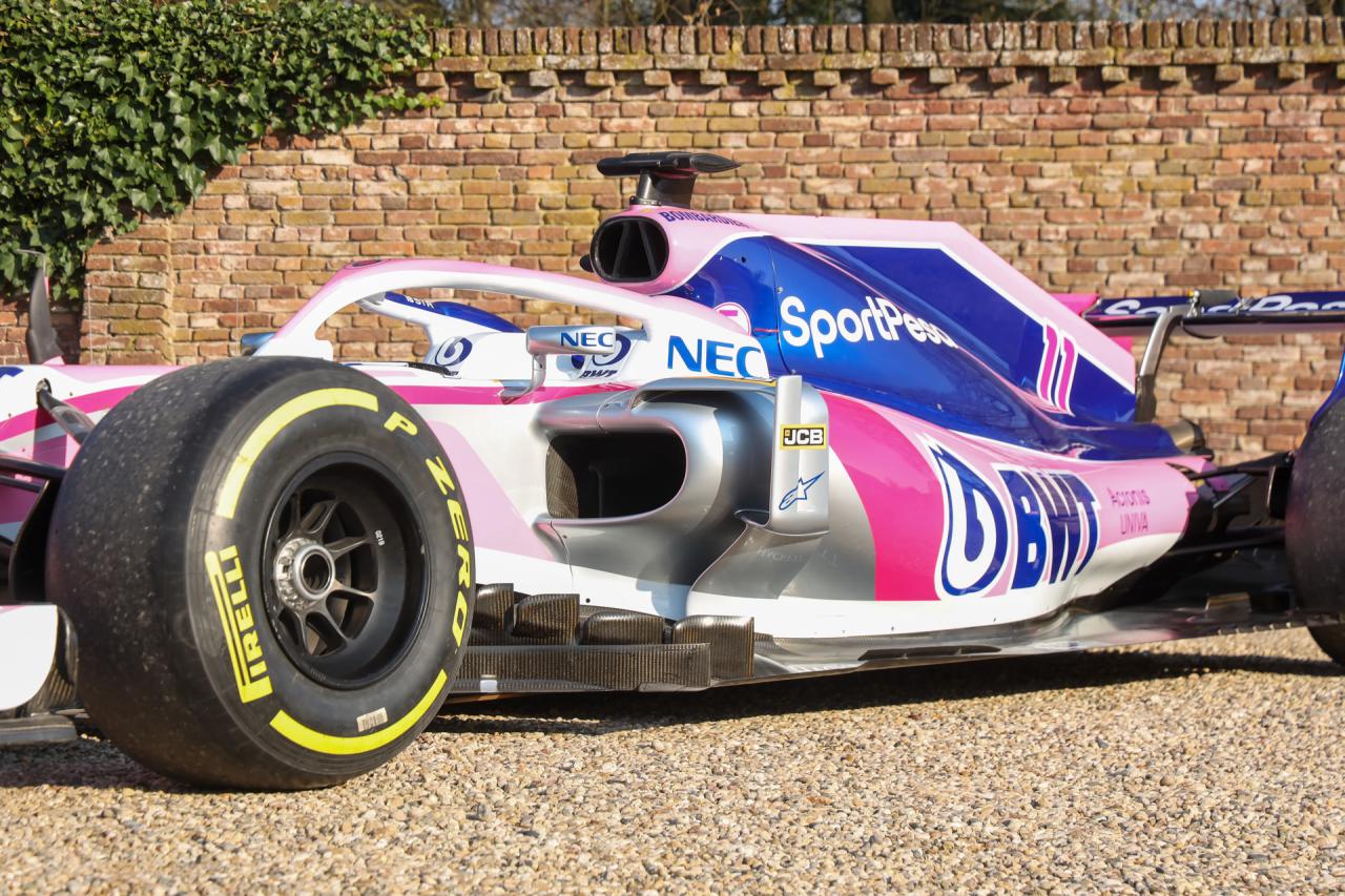 2017 Ford Mercedes VJM10 Formula 1 &ldquo;Ex-Esteban Ocon - Nine points-scoring finishes in &rdquo;