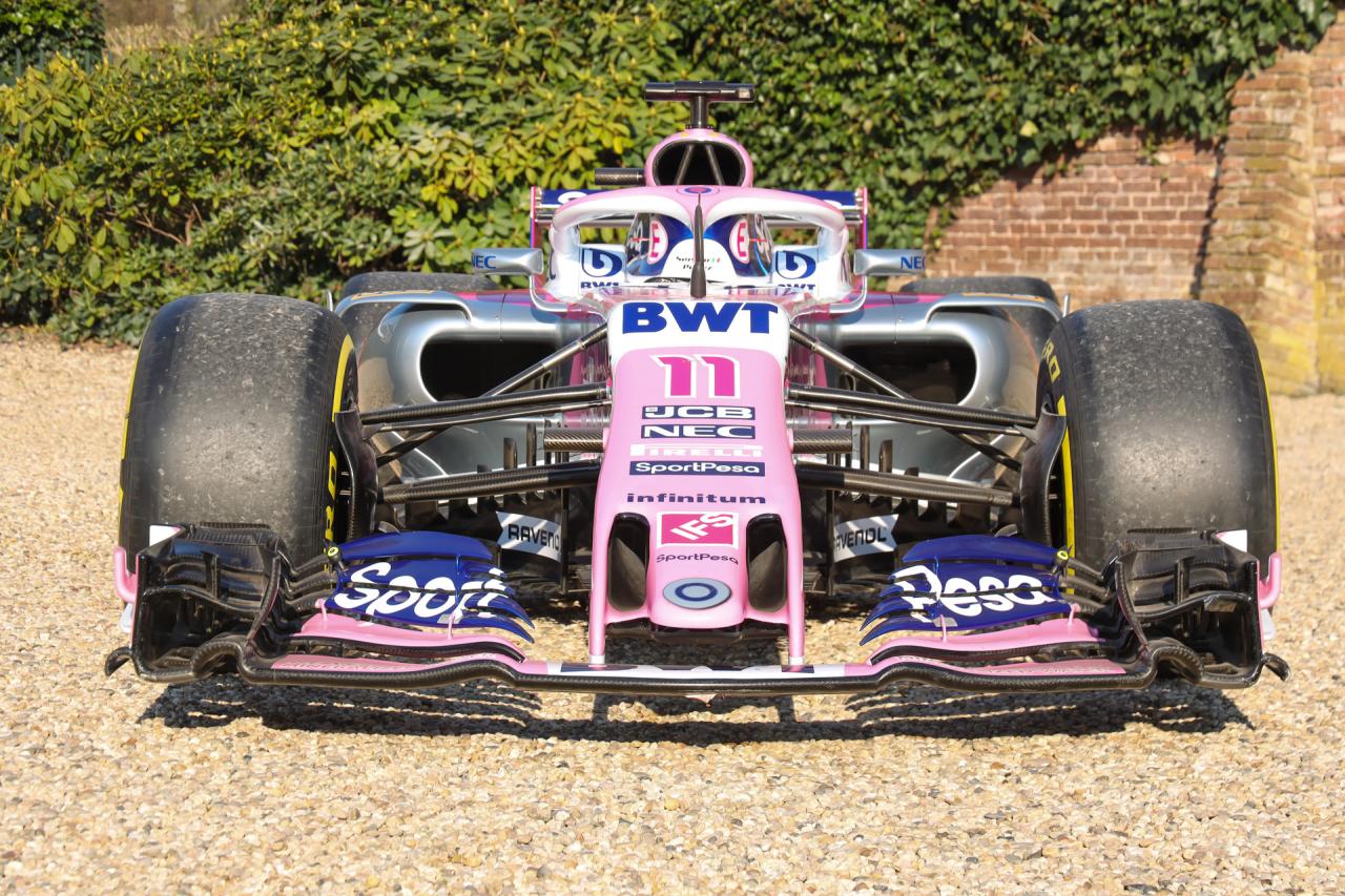 2017 Ford Mercedes VJM10 Formula 1 &ldquo;Ex-Esteban Ocon - Nine points-scoring finishes in &rdquo;