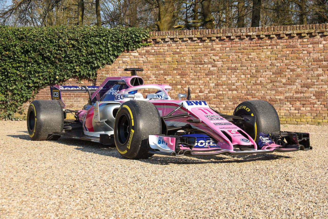 2017 Ford Mercedes VJM10 Formula 1 &ldquo;Ex-Esteban Ocon - Nine points-scoring finishes in &rdquo;