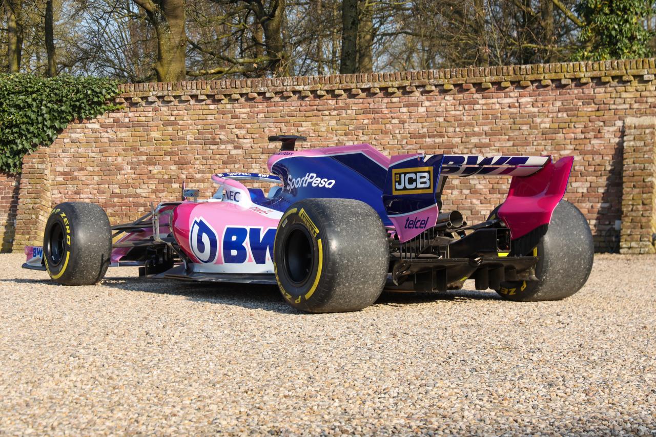 2017 Ford Mercedes VJM10 Formula 1 &ldquo;Ex-Esteban Ocon - Nine points-scoring finishes in &rdquo;