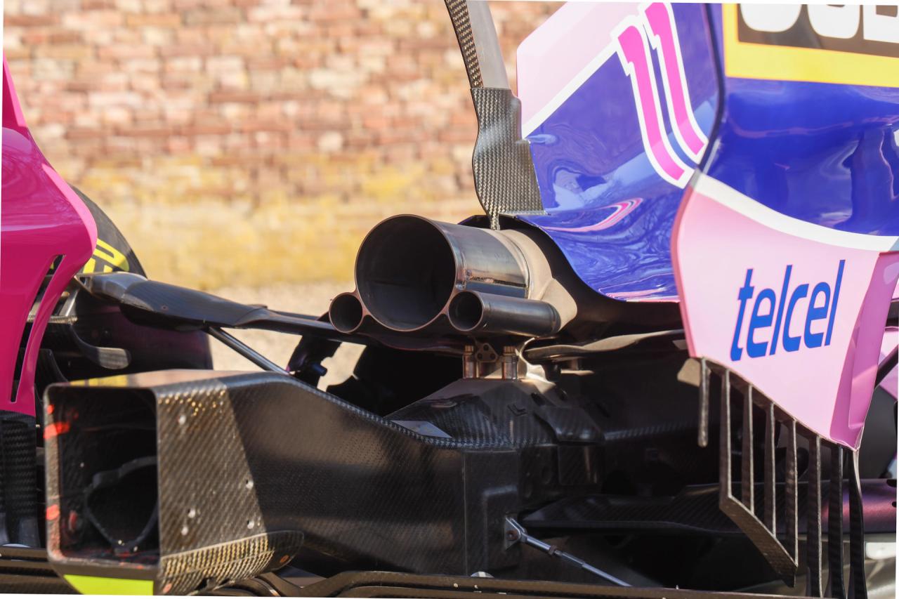 2017 Ford Mercedes VJM10 Formula 1 &ldquo;Ex-Esteban Ocon - Nine points-scoring finishes in &rdquo;