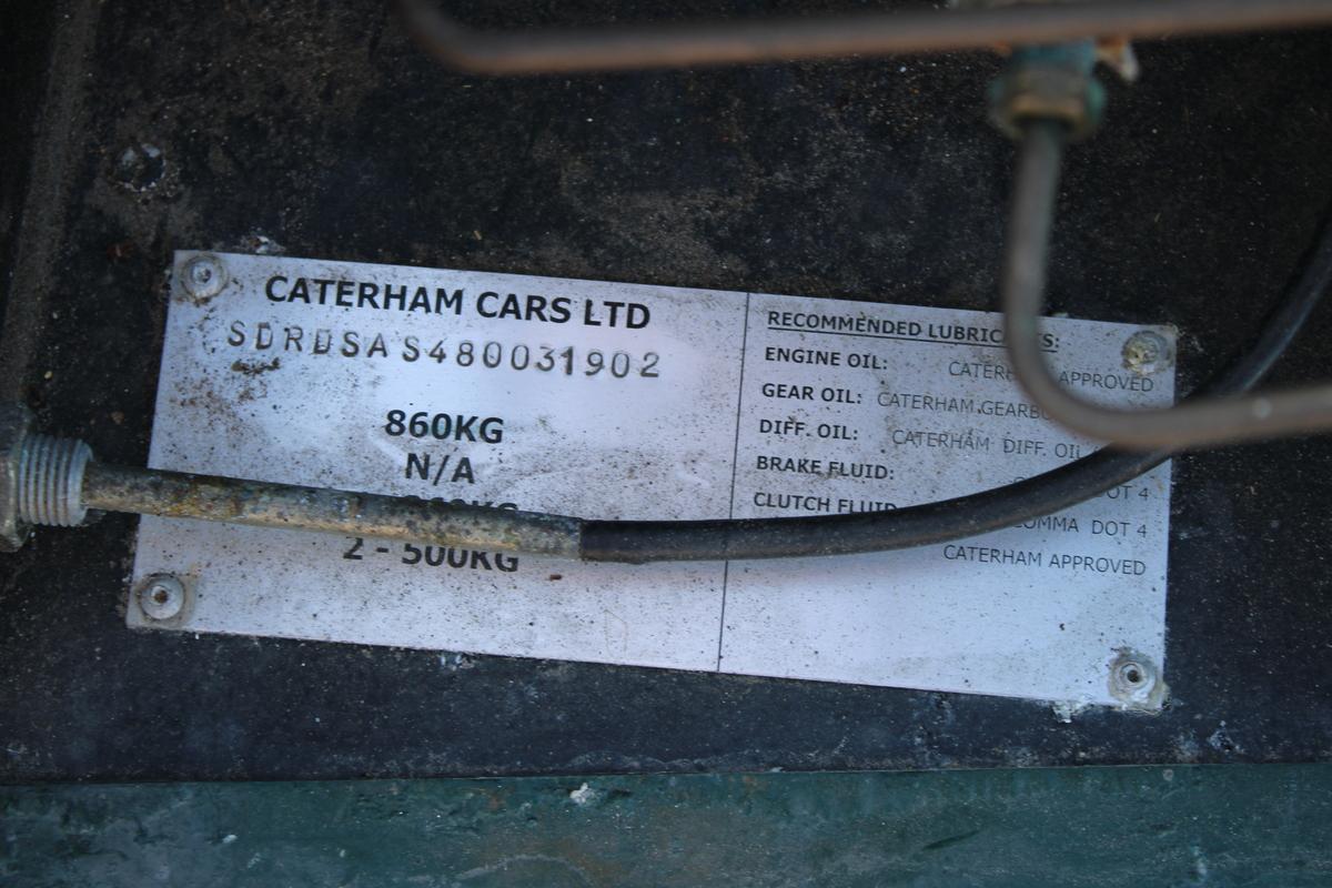 2008 CATERHAM SUPER SEVEN SERIES 3