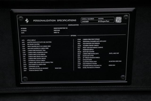 2019 Ferrari 812 Superfast