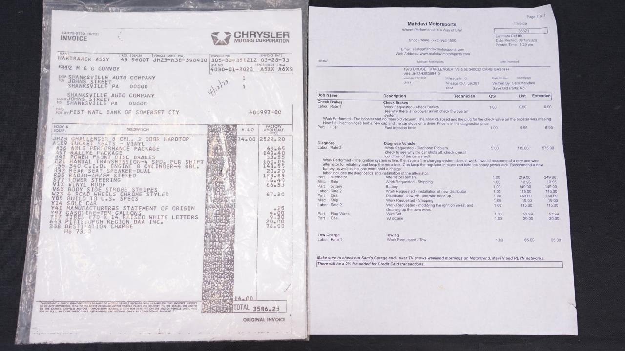 1973 Dodge Challenger Rallye