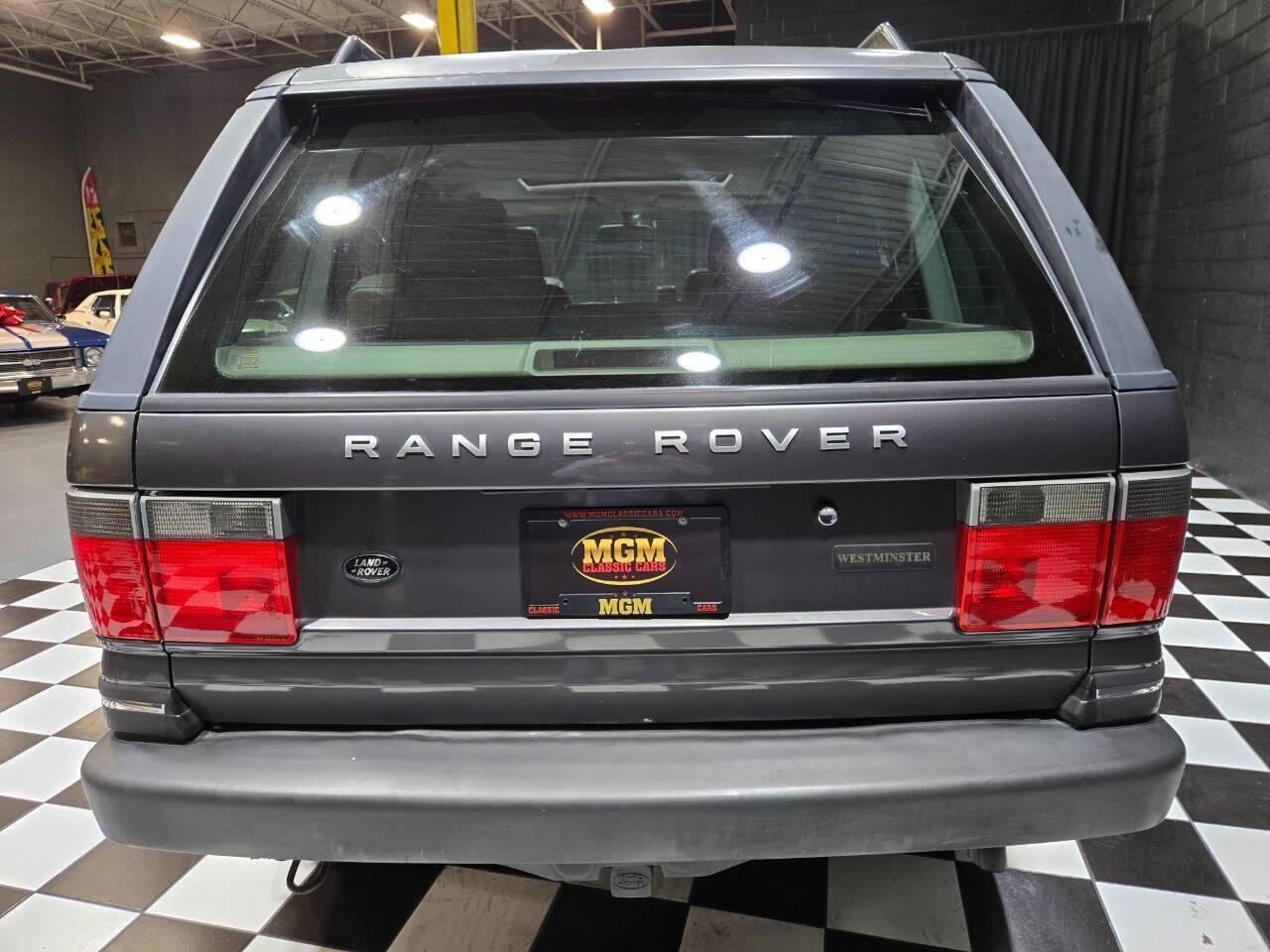 2002 Land Rover Range Rover