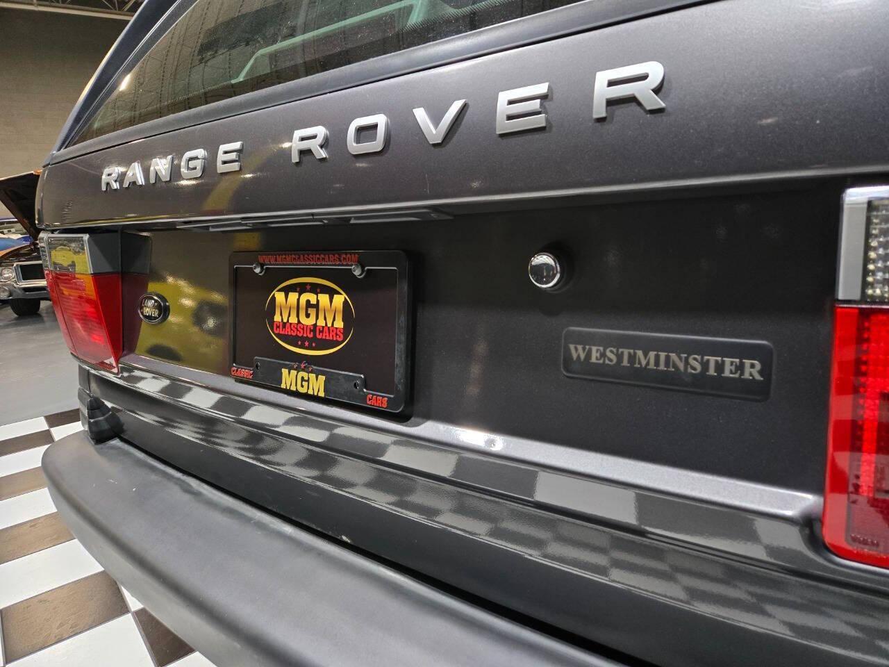 2002 Land Rover Range Rover