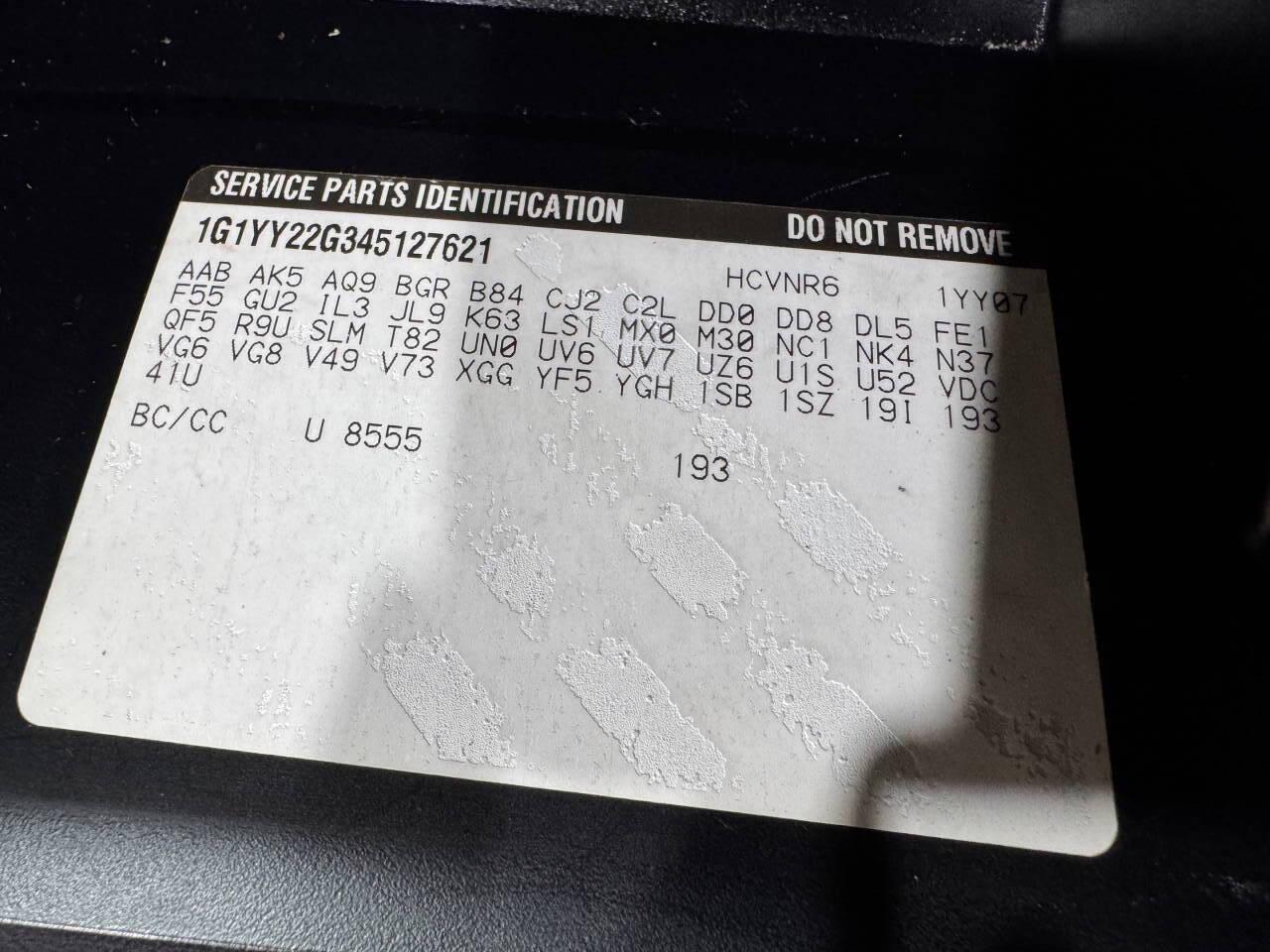 2004 Chevrolet Corvette