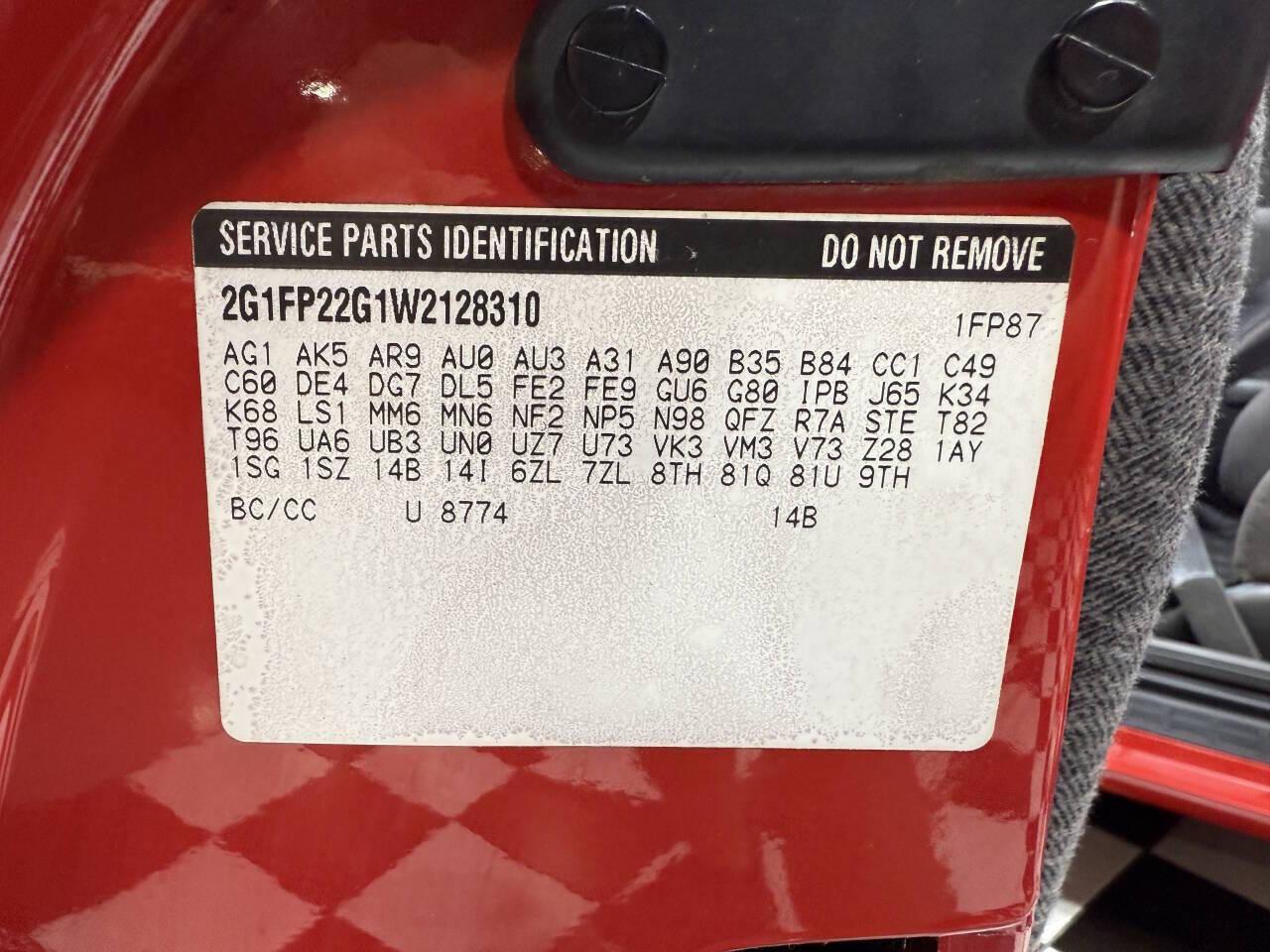 1998 Chevrolet Camaro