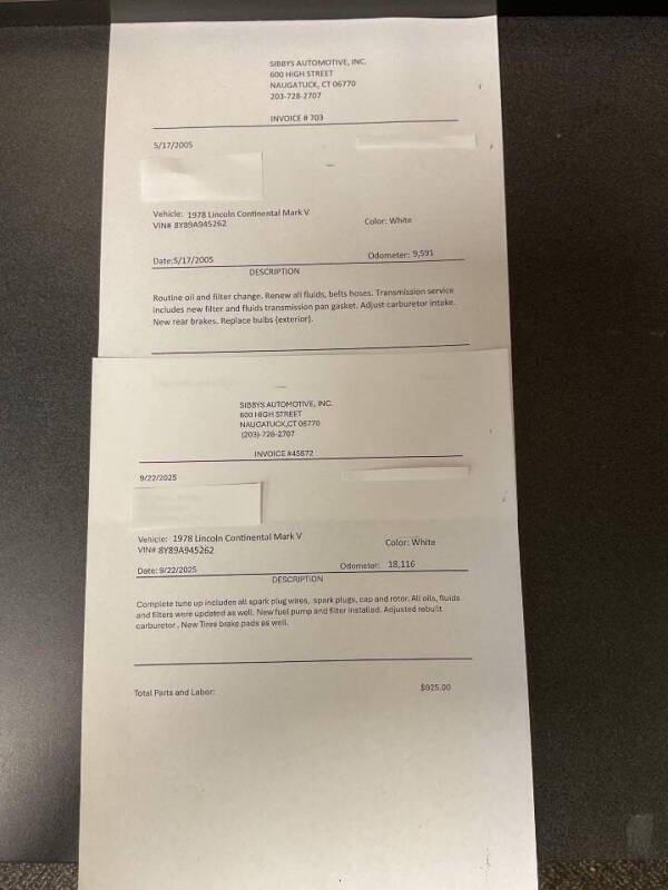 1978 Lincoln Continental