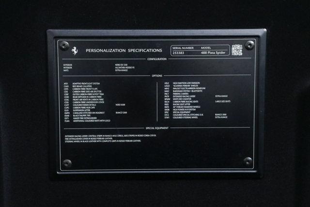 2020 Ferrari 488 Pista Spider