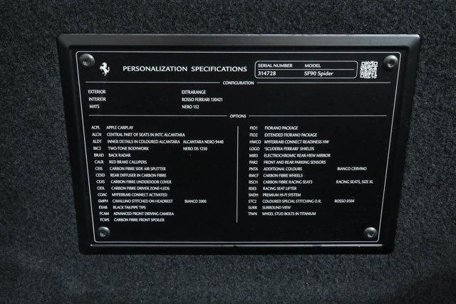 2025 Ferrari SF90 SPIDER
