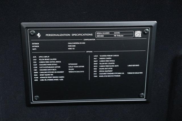 2022 Ferrari F8 TRIBUTO