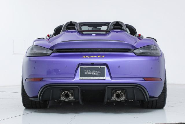 2024 Porsche 718 Spyder