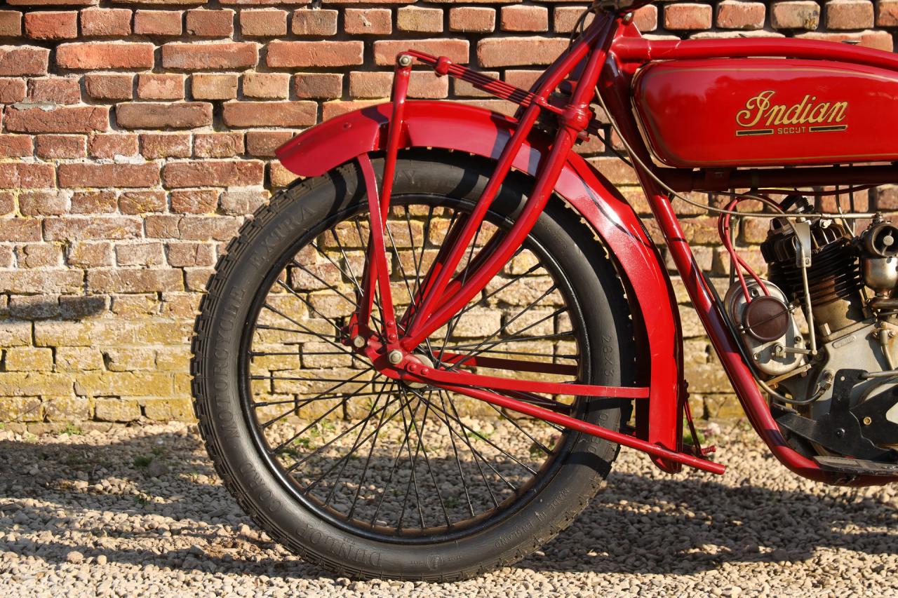 1925 Indian Scout 600cc &ldquo;MM-Race driver Carlo Leto de Priolo&rdquo;