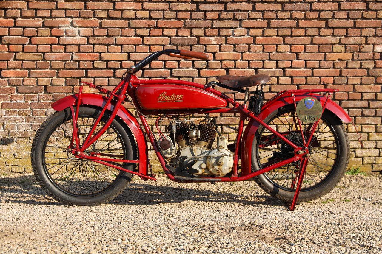 1925 Indian Scout 600cc &ldquo;MM-Race driver Carlo Leto de Priolo&rdquo;