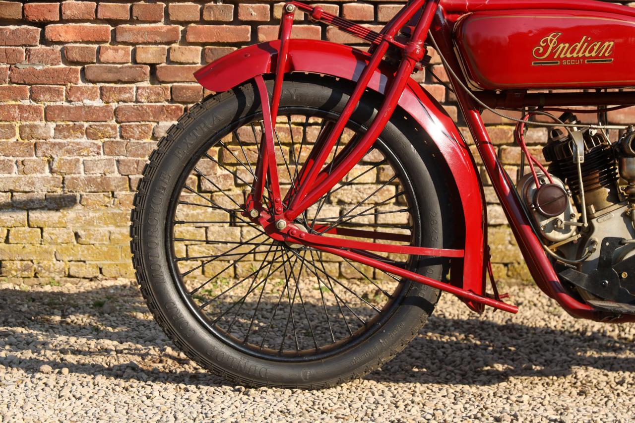 1925 Indian Scout 600cc &ldquo;MM-Race driver Carlo Leto de Priolo&rdquo;