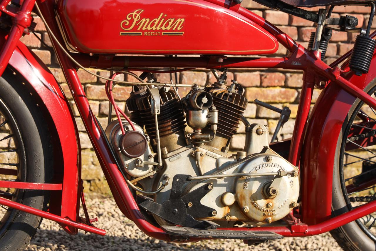 1925 Indian Scout 600cc &ldquo;MM-Race driver Carlo Leto de Priolo&rdquo;