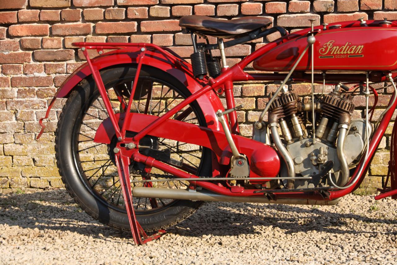 1925 Indian Scout 600cc &ldquo;MM-Race driver Carlo Leto de Priolo&rdquo;