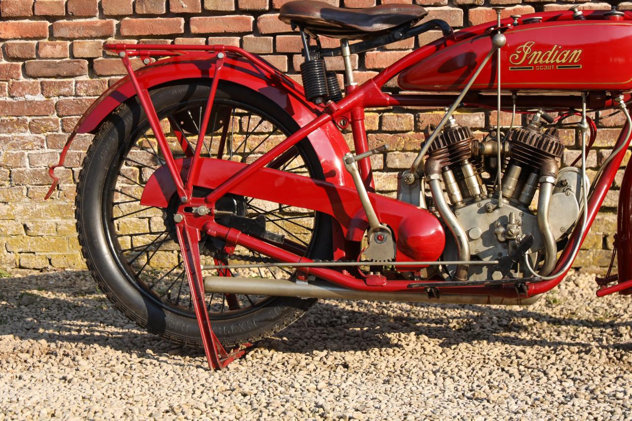 1925 Indian Scout 600cc &ldquo;MM-Race driver Carlo Leto de Priolo&rdquo;