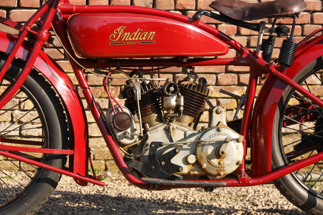 1925 Indian Scout 600cc &ldquo;MM-Race driver Carlo Leto de Priolo&rdquo;