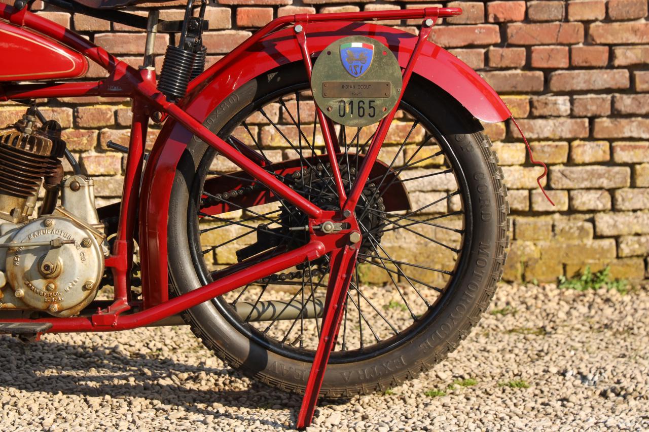 1925 Indian Scout 600cc &ldquo;MM-Race driver Carlo Leto de Priolo&rdquo;