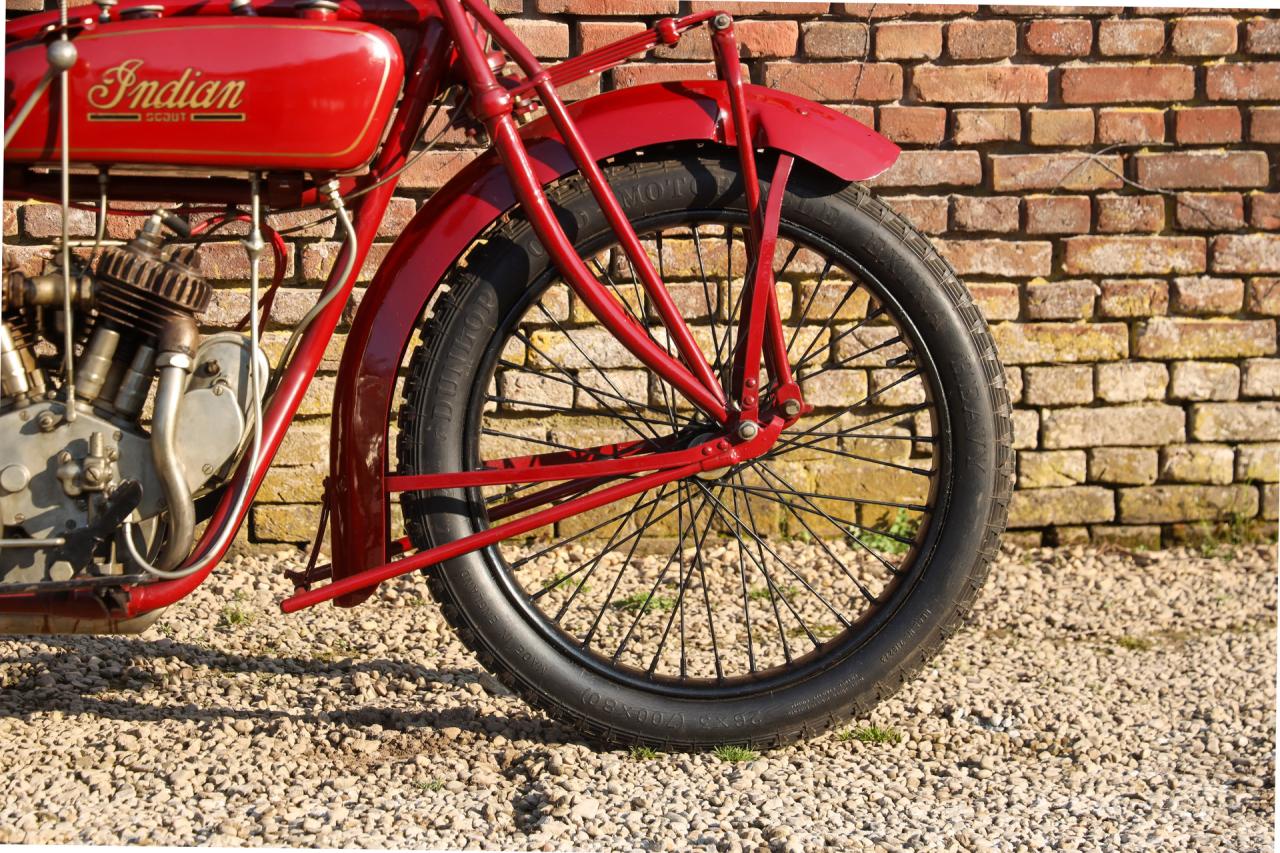 1925 Indian Scout 600cc &ldquo;MM-Race driver Carlo Leto de Priolo&rdquo;