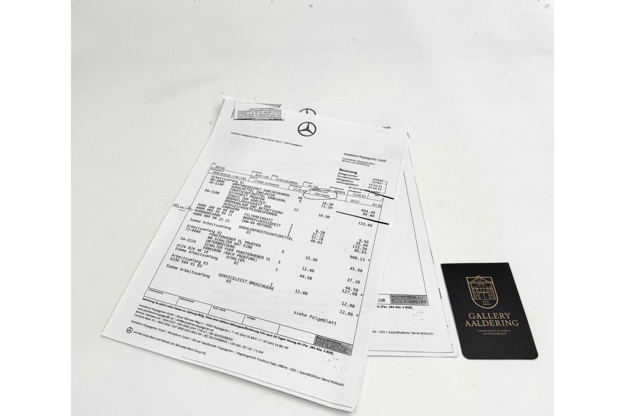 1993 Mercedes - Benz Mercedes Benz 500 GE V8 &ldquo;The trendsetter in &rdquo; INCL. VAT