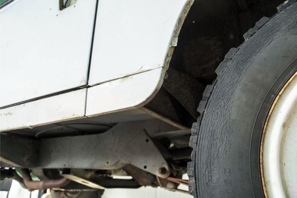 1977 Land Rover 88 Defender serie III overdrive