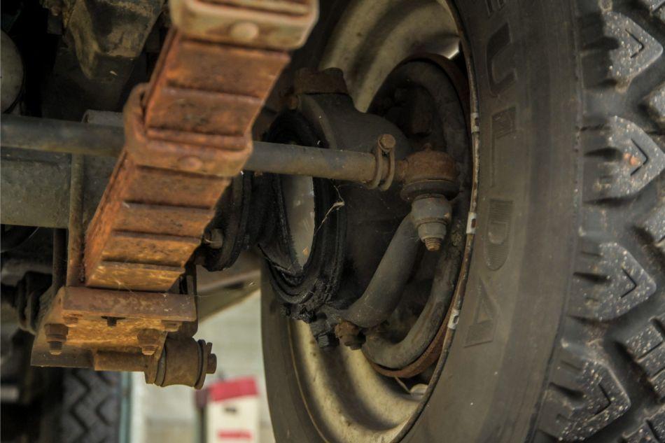 1977 Land Rover 88 Defender serie III overdrive