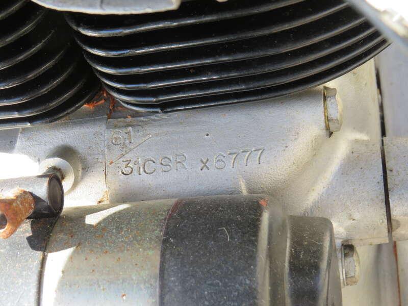 1961 AJS MODEL 31 CSR