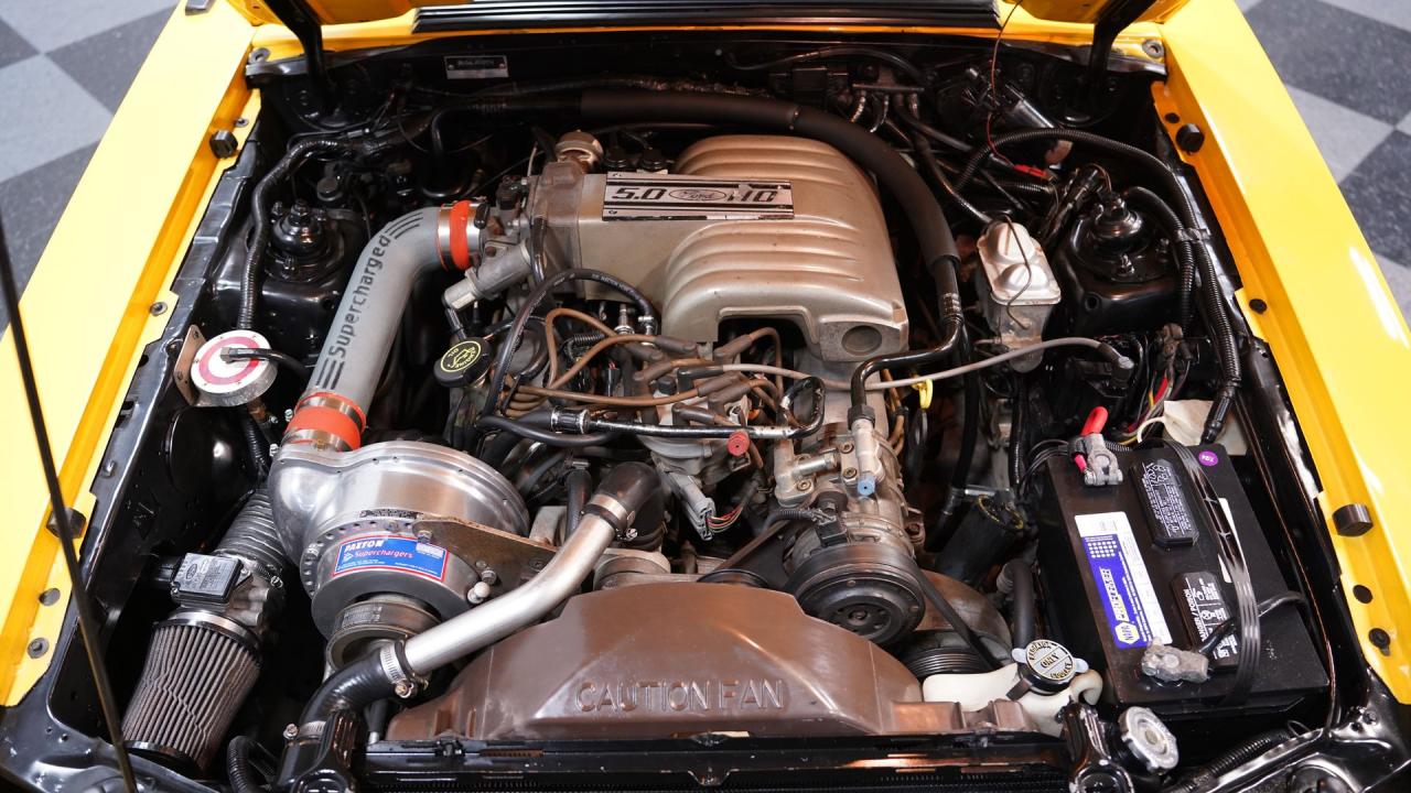 1989 Ford Mustang Saleen S281 Convertible Supercharged