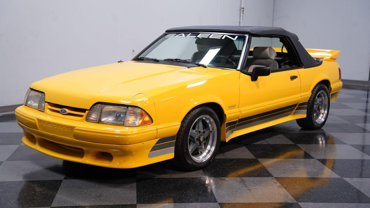 1989 Ford Mustang Saleen S281 Convertible Supercharged