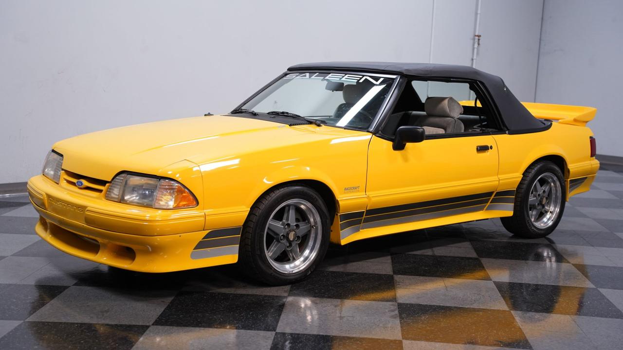 1989 Ford Mustang Saleen S281 Convertible Supercharged