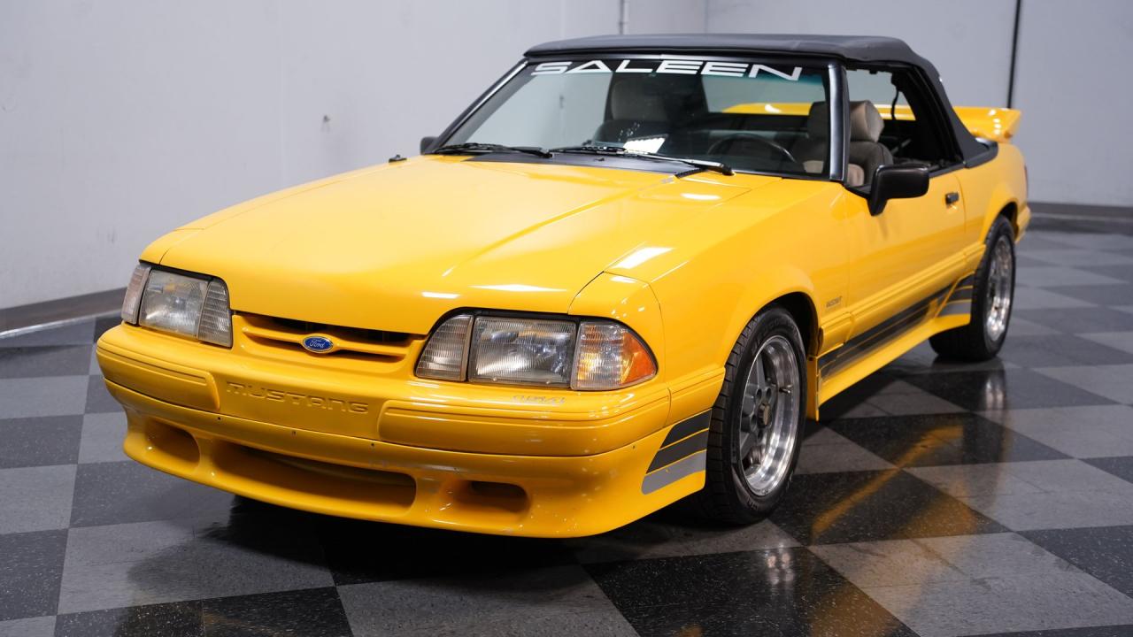 1989 Ford Mustang Saleen S281 Convertible Supercharged