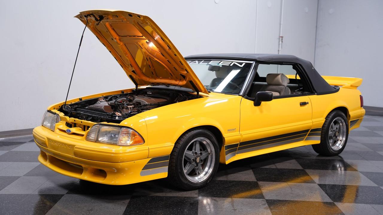 1989 Ford Mustang Saleen S281 Convertible Supercharged