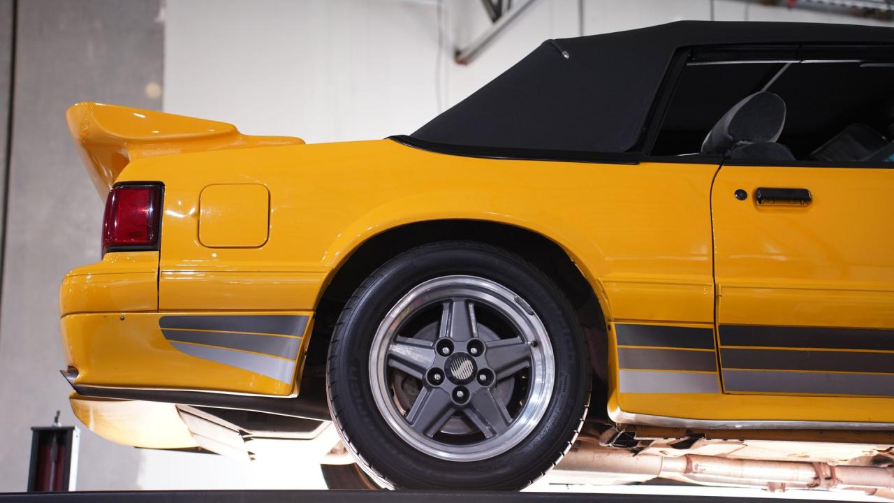 1989 Ford Mustang Saleen S281 Convertible Supercharged