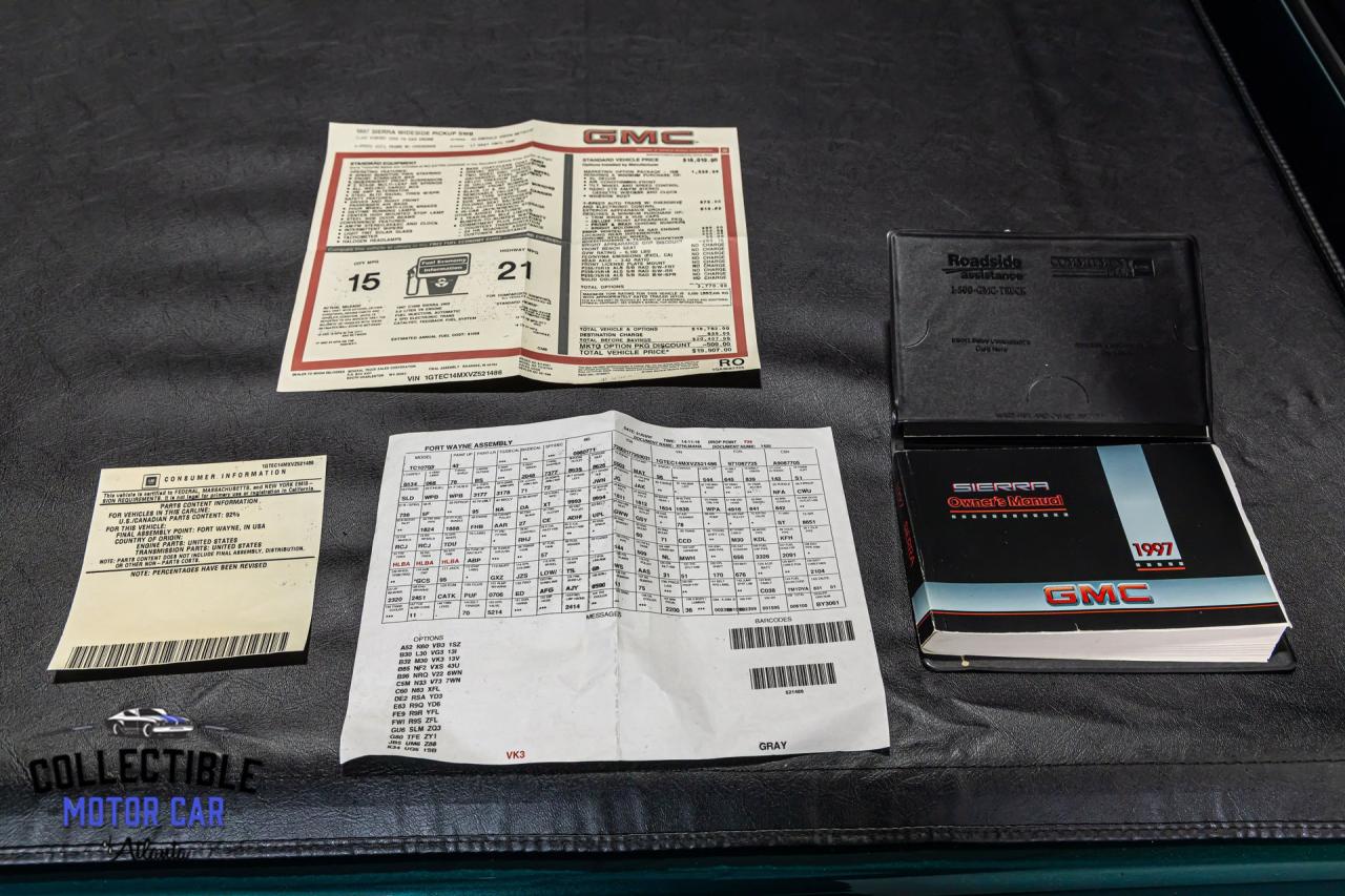 1997 GMC SIERRA C1500