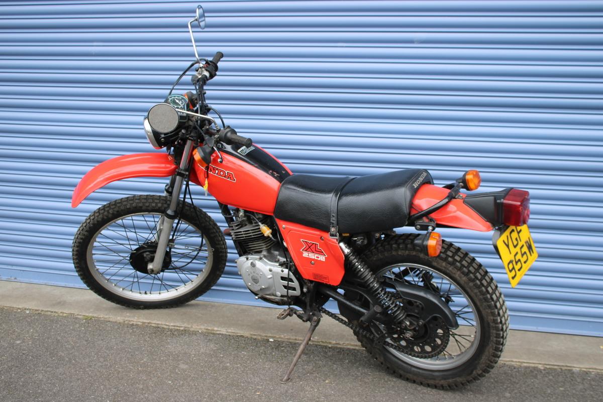 1981 Honda XL 250 S