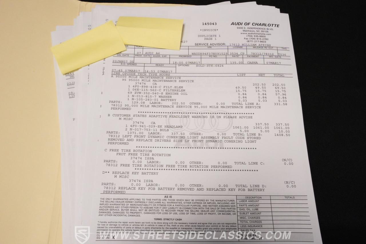 2007 Audi A6 3.2 Quattro