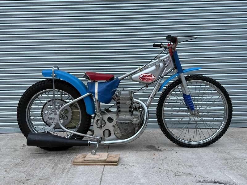 1985 JAWA 4 VALVE SPEEDWAY BIKE
