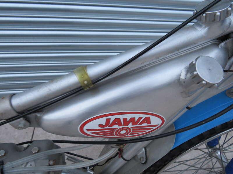 1985 JAWA 4 VALVE SPEEDWAY BIKE
