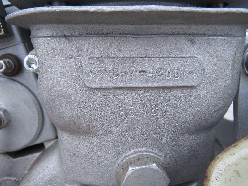 1985 JAWA 4 VALVE SPEEDWAY BIKE