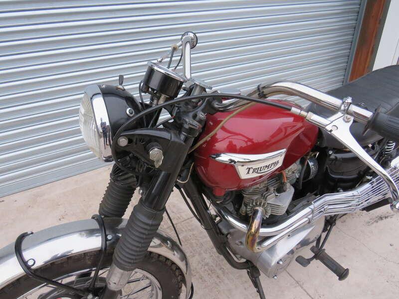 1969 Triumph TR6C TROPHY COMPETITION